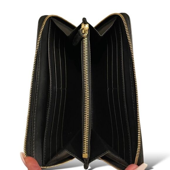 BURBERRY Haymarket Zip Around Wallet - Picture 5 of 12